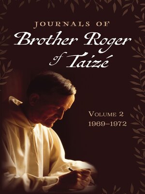 cover image of Journals of Brother Roger of Taizé, Volume 2
